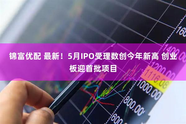 锦富优配 最新！5月IPO受理数创今年新高 创业板迎首批项目